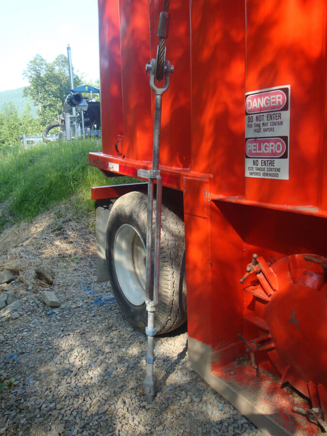 Wyalusing Creek Frac Tank Tie-Downs