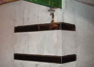 carbon fiber wall reinforcement