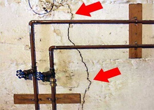 Interior Wall Cracks